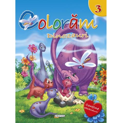 GIRASOL Coloram 3 - Dinozauri