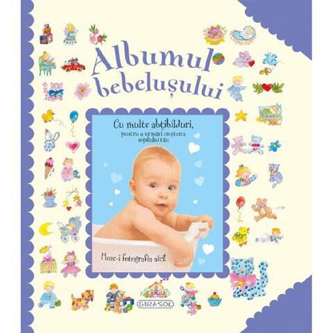 GIRASOL Albumul bebelusului (bleu)