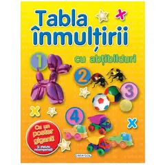 Tabla inmultirii cu abtibilduri
