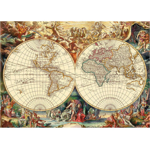 Dino Puzzle - Harta istorica (1000 piese)