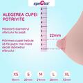SPECTRA Set cupa pentru san - 16 mm