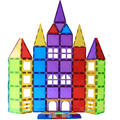 MAGPLAYER Set de constructie magnetic - 70 piese