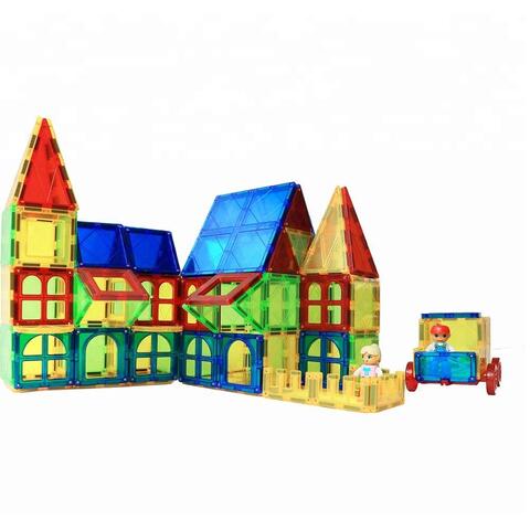 MAGPLAYER Set de constructie magnetic - 112 piese