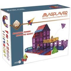 Set de constructie magnetic - 112 piese