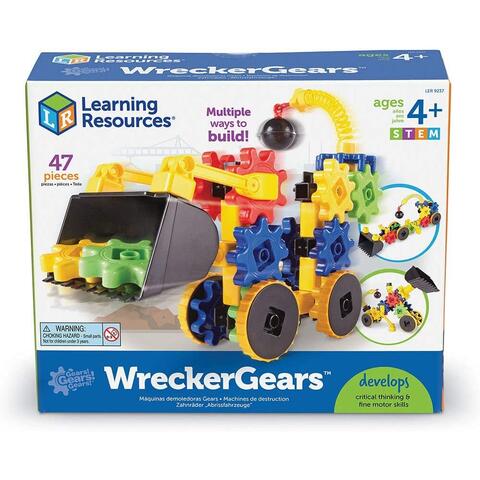 Learning Resources Set de constructie - Gears! Primul meu buldozer