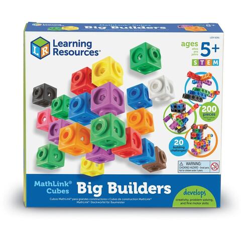 Learning Resources Set 200 piese MathLink®