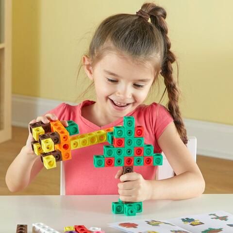 Learning Resources Set 200 piese MathLink®