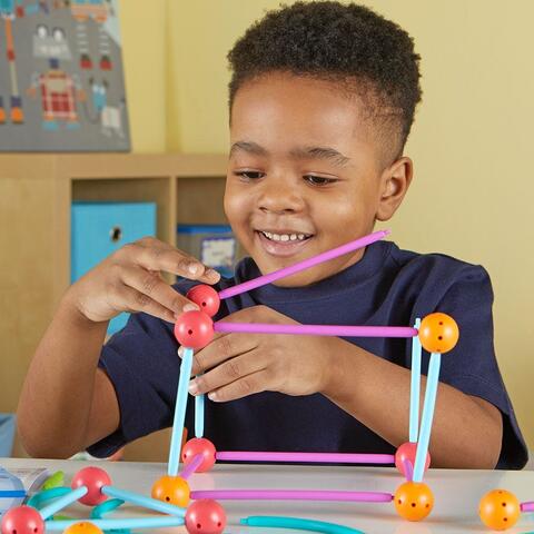 Learning Resources Set constructie - Forme 3D - Explorers