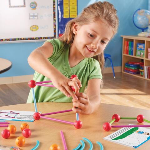 Learning Resources Set constructie - Forme 3D - Explorers