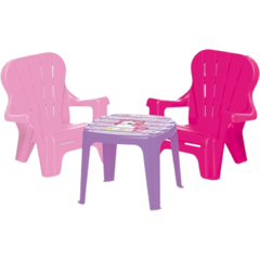 Set de masa cu scaune - Unicorn