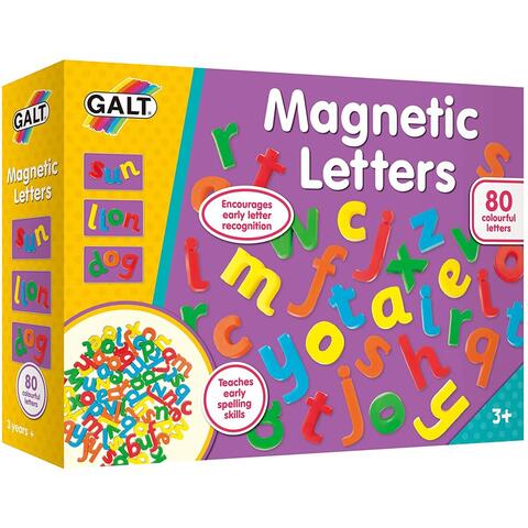 Galt Set litere magnetice (80 piese)