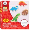BIGJIGS Toys Puzzle din lemn - Dinozauri