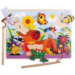 Joc de pescuit magnetic -  Prietenii din gradina