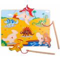 BIGJIGS Toys Joc magnetic - Dinozaurii fiorosi