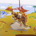 BIGJIGS Toys Joc magnetic - Dinozaurii fiorosi