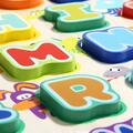 Topbright Puzzle din lemn - Litere si animalute