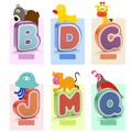 Topbright Puzzle din lemn - Litere si animalute