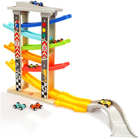 Topbright Mega rampa cu masinute de curse