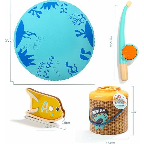 Topbright Joc magnetic de pescuit - 30 piese