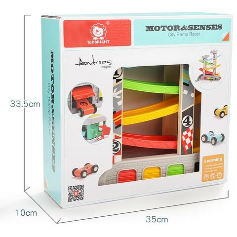 Topbright Rampa cu masinute de curse