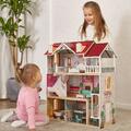 Topbright Casuta din lemn pentru papusi - In vacanta