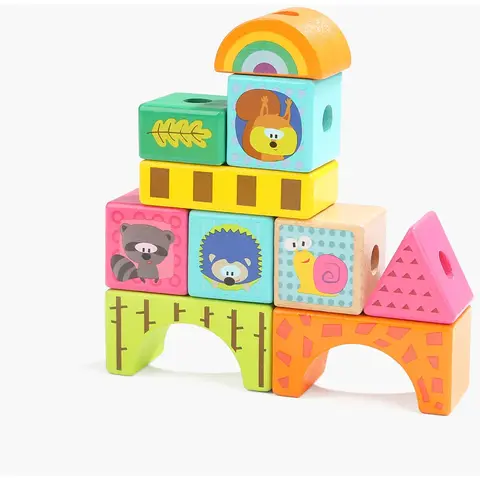 Topbright Set de constructie - Animalute din padure