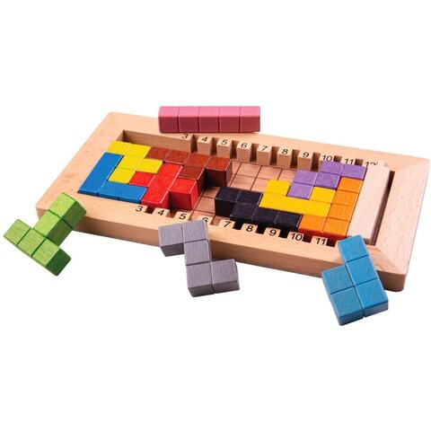 BIGJIGS Toys Joc de logica - Tetris