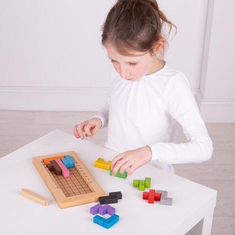 BIGJIGS Toys Joc de logica - Tetris