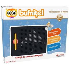Tablita de desen cu magneti - 380 piese