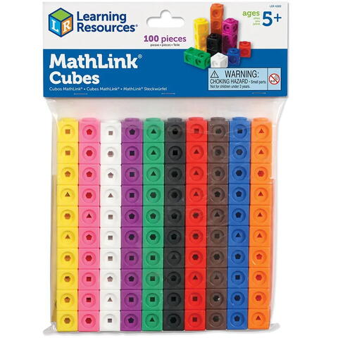 Learning Resources Set 100 piese MathLink®