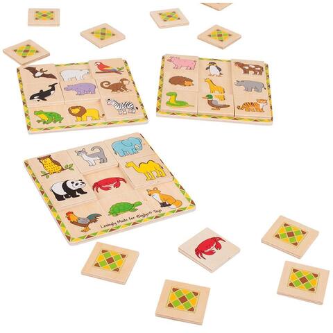 BIGJIGS Toys Joc de memorie - Loto
