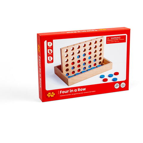 BIGJIGS Toys Joc 4 pe un rand