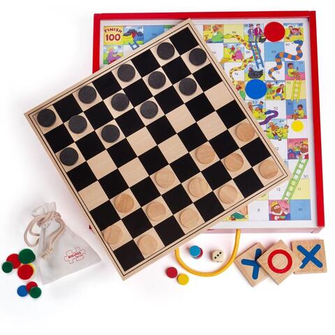 BIGJIGS Toys Joc clasic 4 in 1