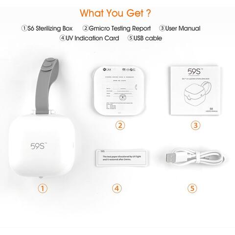 59S Mini sterilizator UV