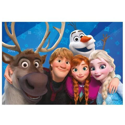 Dino Puzzle - Frozen SELFIE (24 piese)