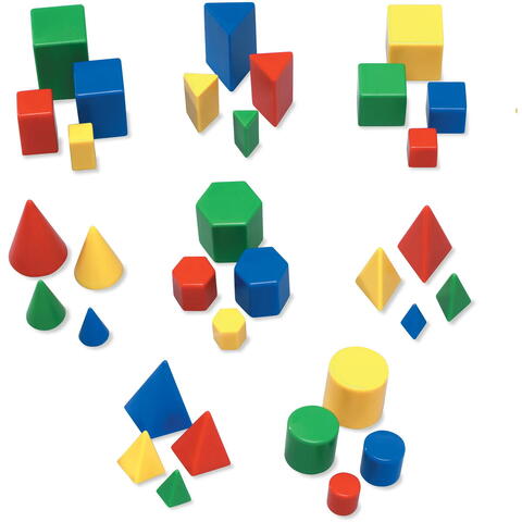 Learning Resources Mini forme geometrice solide