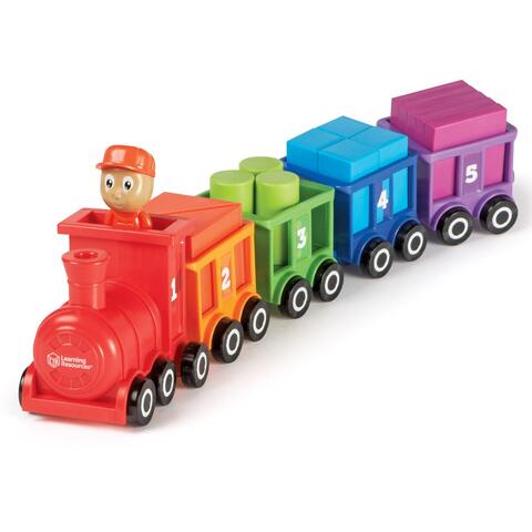 Learning Resources Joc de potrivire - Trenuletul Choo Choo