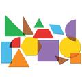Learning Resources Forme geometrice transparente (408 piese)