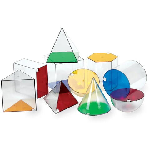 Learning Resources Corpuri geometrice gigant (10 piese)