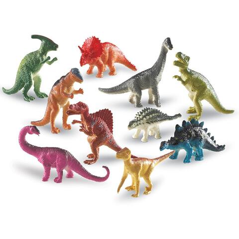 Learning Resources Set pentru sortat - Dinozauri jucausi (60 piese)