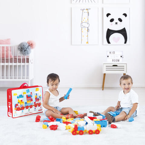 DOLU Cuburi de construit din plastic - 25 piese