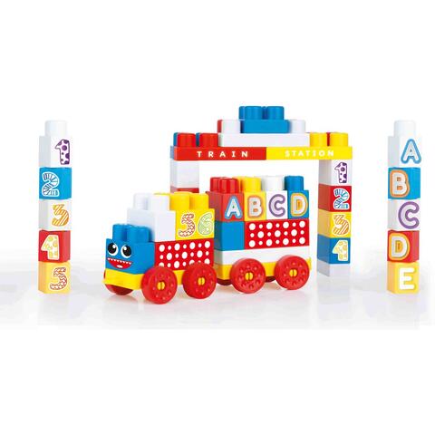 DOLU Cuburi de construit din plastic - 50 piese