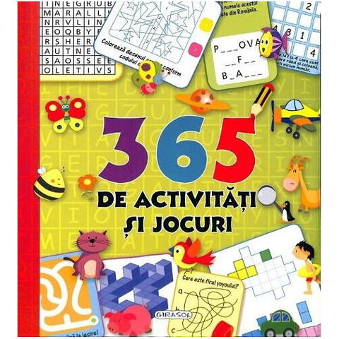 GIRASOL 365 de activitati si jocuri