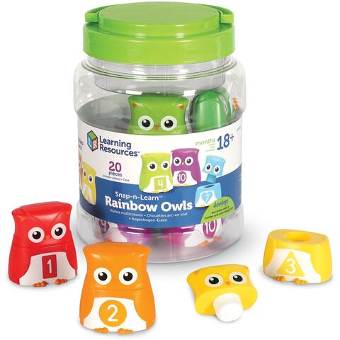 Learning Resources Bufnite cu cifre si forme