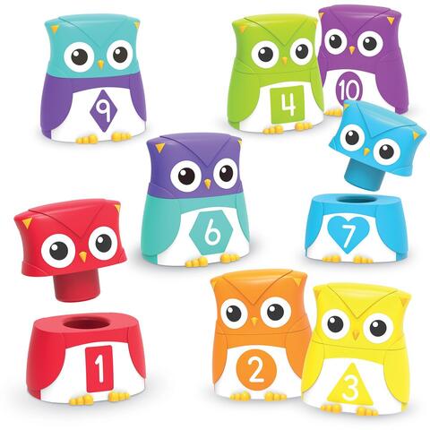 Learning Resources Bufnite cu cifre si forme