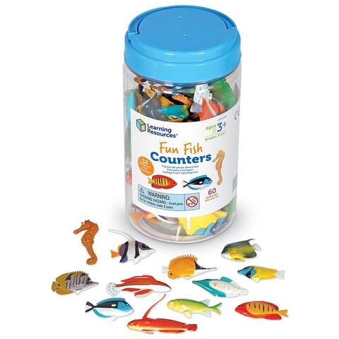Learning Resources Set pentru sortat - Pestisorii jucausi (60 piese)
