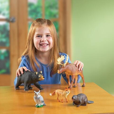 Learning Resources Joc de rol - Animalute din padure