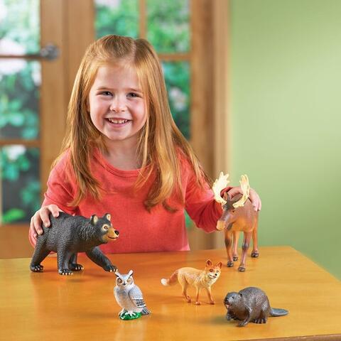Learning Resources Joc de rol - Animalute din padure