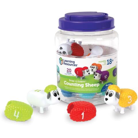 Learning Resources Set de sortat si numarat - Oite cu cifre