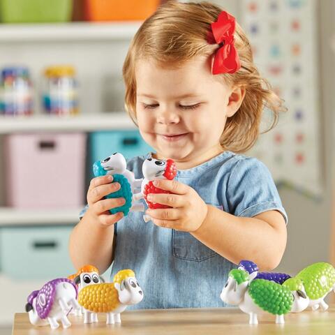 Learning Resources Set de sortat si numarat - Oite cu cifre